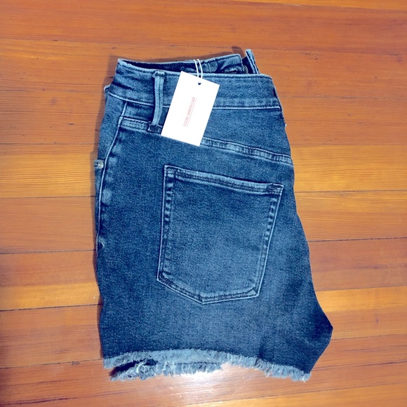 Good American Pants - Good American Denim Bombshell Shorts TAGS ATTACHED